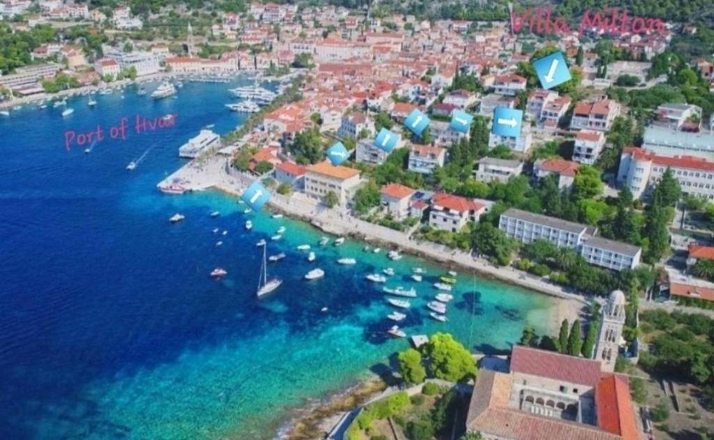 Villa Milton Luxe Hvar Hvar Town Exterior photo
